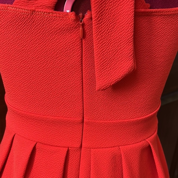 Just me Dress mini skater style Halter dress sleeveless Orange NWOT Sz S - Picture 12 of 14